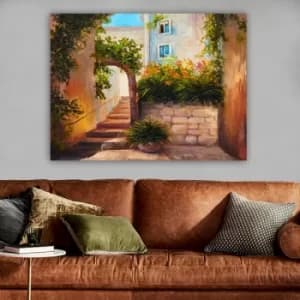 195405989_70100 Multicolor Decorative Canvas Painting