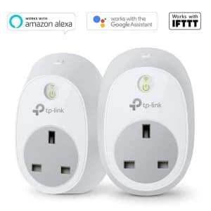 TP Link Kasa Smart WiFi Plug 2-Pack UK Plug