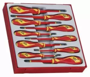 Teng Tools TTDV910N 1000V 10 Piece Screwdriver Set