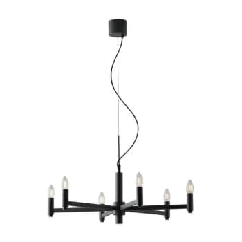 Fan Europe Karol - 6 Candle Ceiling Pendant, Slate-Grey, E14