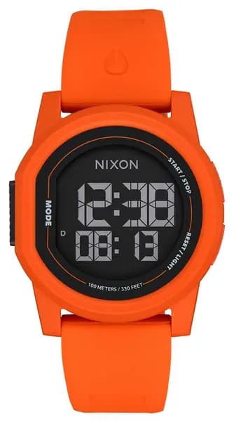 Nixon A1370-5194-00 Disk (39mm) Digital Dial / Orange Watch