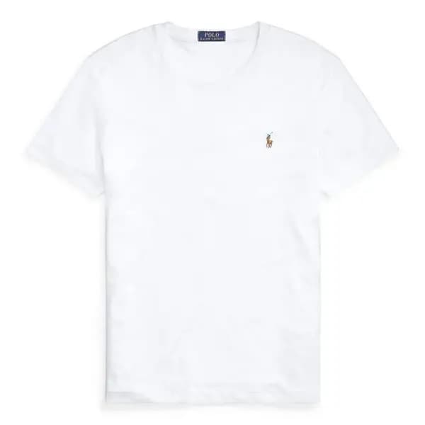 Polo Ralph Lauren Pima Cotton T Shirt - White XS