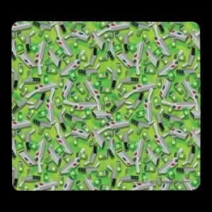 Rick and Morty Portal Gun Gaming Mouse Mat - Small