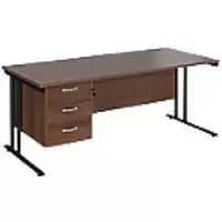 Dams International Desk MC18P3KW 1,800 x 800 x 725 x 800 - 990 mm