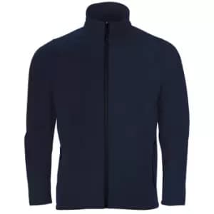SOLS Mens Race Full Zip Water Repellent Softshell Jacket (3XL) (French Navy)