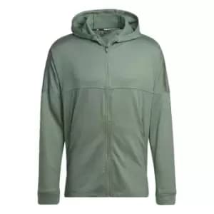 adidas Workout Warm Full-Zip Hoodie Mens - Green