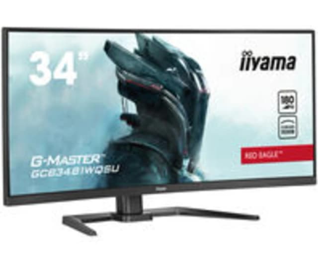 iiyama G-Master GCB3481WQSU 34 VA UWQHD 180Hz 0.3ms Gaming Monitor GCB3481WQSU-B1 Black