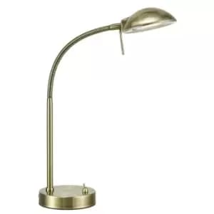 Table lamp Bamberg Antique brass 1 bulb 40cm