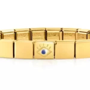Nomination GLAM Gold CZ Evil Eye Bracelet