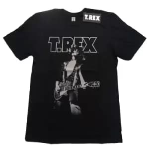 T-Rex - Glam Unisex XX-Large T-Shirt - Black