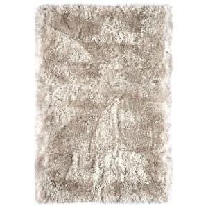 Asiatic Plush Shaggy Rug - 70 x 140cm - Sand