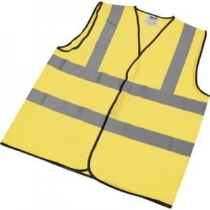 AVIT AV13100 AVIT Hi-Vis Waistcoat Yellow (XL) Size=XL Yellow