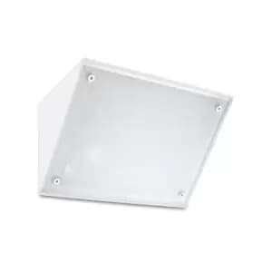 Leds-C4 Curie - Outdoor LED Wall Downlight White 13cm 1604lm 4000K IP65