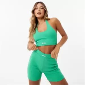 Slazenger ft. Wolfie Cindy Halter Crop Top - Green
