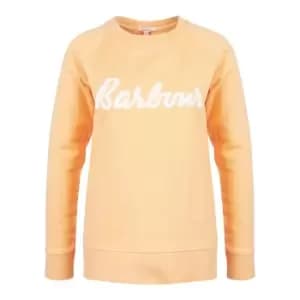 Barbour Womens Otterburn Overlayer Papaya 10