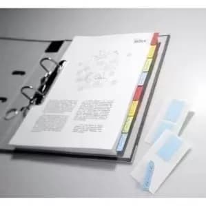 Durable QUICK TAB Duo Index Tabs in Assorted Colours Pack of 24