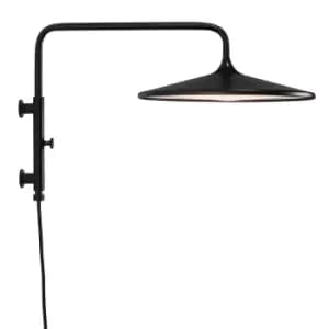 Balance LED Dimmable Wall Lamp Black, 2700K