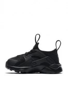 Nike Huarache Run Ultra Infant Trainers - Black, Size 4