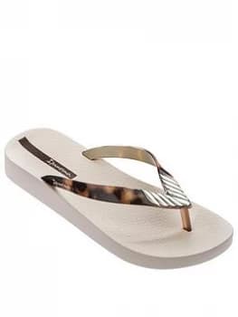 Ipanema Elegance Soft Flip Flop - Ivory, Ivory, Size 5, Women
