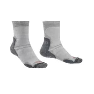 Bridgedale HIKE Ultralight T2 Merino Performance Original Crew Mens - Medium Gunmetal