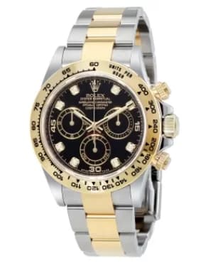 Rolex Daytona Cosmograph Black Diamond Dial Mens Watch M116503-0008 M116503-0008