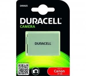 Duracell DR9925 Lithium-ion Rechargeable Camera Battery