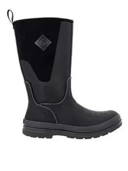Muck Boots Original Tall Fleece Wellington Boots - Black, Size 4, Women