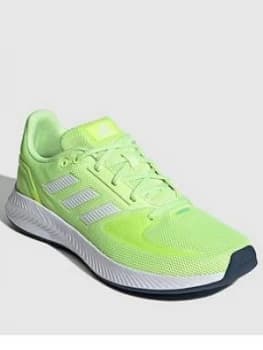 adidas Runfalcon 2.0 - Yellow, Yellow, Size 4, Women
