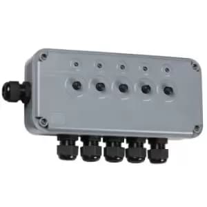 MLA Knightsbridge IP66 13A 5 Gang Switch Box - IP5G