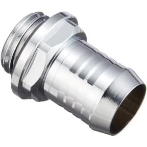 Bitspower G 1/4inch Silver Shiny Rotary 90 Degree IG 1/4" Adapter - shiny silver