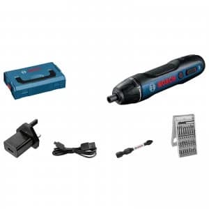 Bosch GO 3.6v Cordless Screwdriver 1 x 1.5ah Integrated Li-ion Charger Case