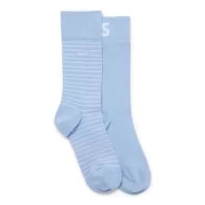 Boss Bodywear 2 Pack Stripe Socks - Blue
