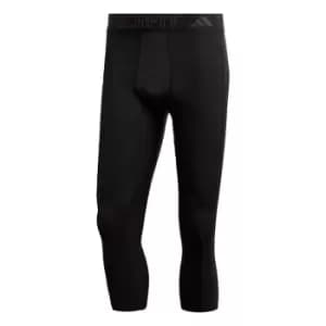 adidas Techfit Training three quarterTights Mens - Black