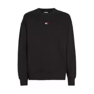 Tommy Jeans Badge Sweatshirt - Black