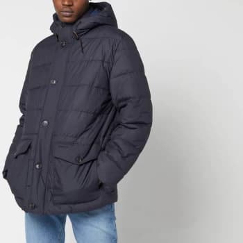 Barbour Mens Mobury Quilt Jacket - Navy - M