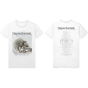 Dream Theatre - Skull Fade Out Unisex Small T-Shirt - White
