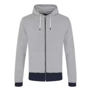 Ecologie Mens Okavango Contrast Zoodie (L) (Heather/Navy)