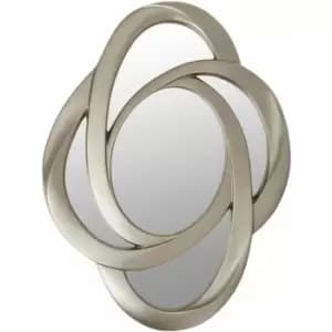 Antique Champagne Large Acanthus Leaf Wall Mirror - Premier Housewares