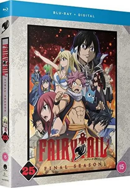 Fairy Tail Final Season - Part 25 (Episodes 304-316) Bluray + Free Digital Copy