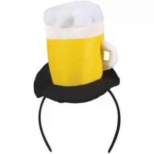 Mini Beer Headband Fancy Dress Accessory