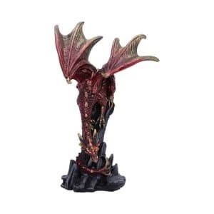 Red Hear Me Roar Dragon Figurine
