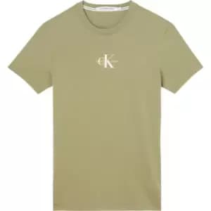 Calvin Klein Jeans Monogram Logo Tee - Green