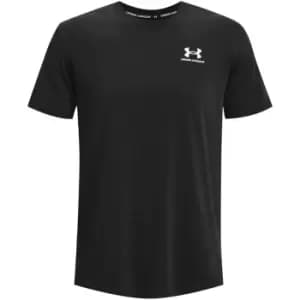Under Armour M Logo Emb Heavyweight Ss - Black