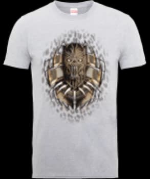 Black Panther Gold Erik T-Shirt - Grey - L