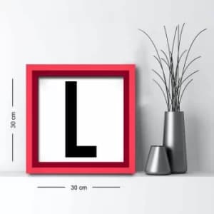 3030AHS-085k Multicolor Decorative Framed MDF Painting