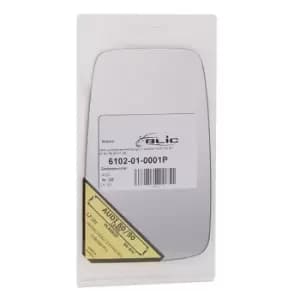 BLIC Wing Mirror Glass 6102-01-0001P Side Mirror Glass,Mirror Glass AUDI,80 Limousine (8C2, B4),Cabriolet (8G7, B4),80 (89, 89Q, 8A, B3)