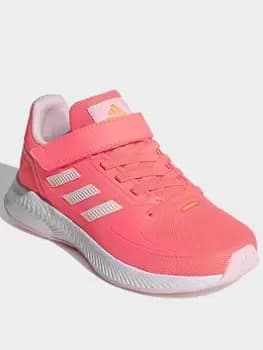 adidas Runfalcon 2.0 Shoes, Red/White, Size 12.5 Younger