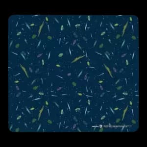 Rick and Morty Space Background Gaming Mouse Mat - Small