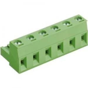 Socket enclosure cable AKZ960 Total number of pins 10 PTR 50960100021D Contact spacing 7.62mm