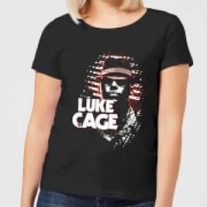 Marvel Knights Luke Cage Womens T-Shirt - Black